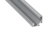 LED Profile LUMINES type C silver anodized 1 m