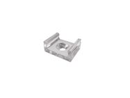 Holder for LED profile LUMINES type D, transparent