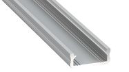 LED Profile LUMINES type D silver anodized 3m