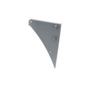 LED profile's LOGI endcap, right, aluminum with screws