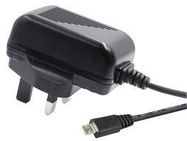 5V 1.5A MICRO USB POWER SUPPLY 1.5M BLK