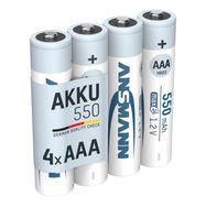 Rechargeable Battery R3 (AAA) 1.2V 550mAh Ni-Mh ANSMANN