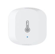 Smart ZigBee indoor wireless humidity & temperature sensor, CR2032, white, WOOX