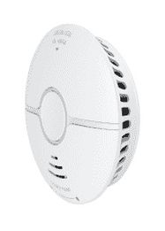 Smart ZigBee indoor wireless smoke alarm single unit with siren, 2 x AAA, white, WOOX