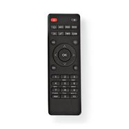 Replacement Remote Control | Suitable for: RDIN3000BK / RDIN4000BK / RDIN5000BK / RDIN5005BK | Fixed | 1 Device | Clear Lay-out | Infrared | Black