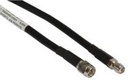RF COAX CBL, SMA PLUG-JACK, 50 OHM, 15M
