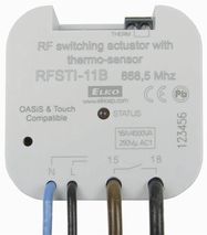 Wireless controller, actuator, with temperature sensor, iNELS RF