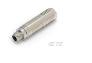 Sensor Connector, M12, Male, 8 Positions, IDC / IDT Pin, Straight Cable Mount