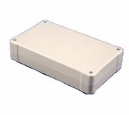 Plastic enclosure 178x105x40mm light grey HAMMOND