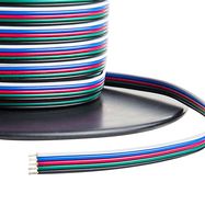 LED strip RGBW cable 5x5x0.3mm² GRBWBL