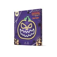 Neon LED Light ANGRY PUMPKIN orange-white + USB FPNE14  Forever Light