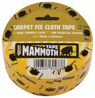 TAPE, CARPET FIX, CLEAR, 50MM X 25M