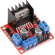 L298N DUAL BRIDGE DC STEPPER CONTROLLER BOARD