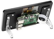 7" RPI TOUCHSCREEN DISPLAY FRAME, NOIR