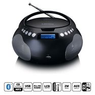 Portable radio CD/MP3 with USB and Bluetooth® Black