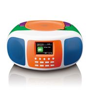 Portable DAB+/FM Radio with Bluetooth®, CD Player, and large LCD colour display