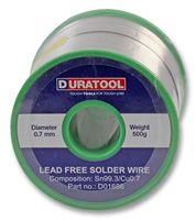 SOLDER WIRE, SN/ CU, 0.7MM, 500G