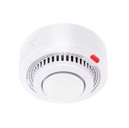 Smoke sensor ZigBee TUYA, with siren 85dB, white, 2x AAA