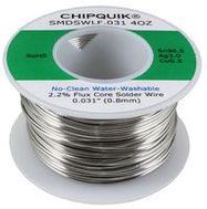 SOLDER WIRE, NO CLEAN, 220 DEG C, 0.8MM