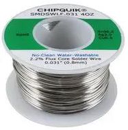SOLDER WIRE, NO CLEAN, 220 DEG C, 0.8MM