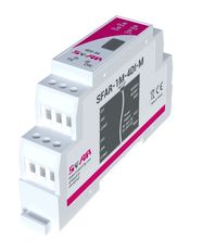 SFAR mini industrial expansion module - Modbus RTU/ASCII, 4DI, PNP/NPN type, internal FRAM memory for data storage, 10-38 VDC; 10-28 VAC