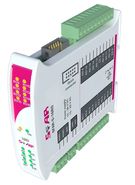 SFAR pramoninis išplėtimo modulis, Modbus RTU/ASCII - 16 DO (rėlės)  (max. 3 A @ 30 V DC, 3 A @ 230 V AC). 10-38 V DC; 10-28 V AC