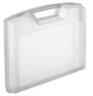 STORAGE CASE, POLYPROPYLENE, CLEAR