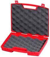 STORAGE CASE, POLYPROPYLENE, RED