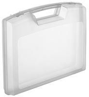 STORAGE CASE, POLYPROPYLENE, CLEAR