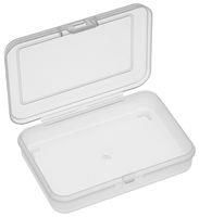 STORAGE BOX, 1 COMPARTMENT, CLEAR