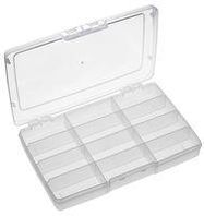 STORAGE BOX, 12 COMPARTMENT, CLEAR