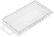 STORAGE BOX, 1 COMPARTMENT, TRANSPARENT