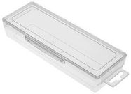 STORAGE BOX, 1 COMPARTMENT, TRANSPARENT