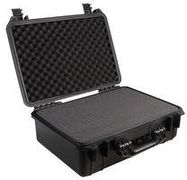 WATERPROOF CASE, 470X357X176MM, PP, BLK