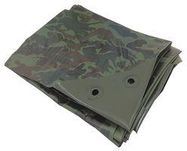 1.2X1.8M CAMOUFLAGE TARPAULIN - GREEN