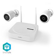 SmartLife Wireless Camera System | 2x Camera | Full HD 1080p | IP65 | Night vision | White