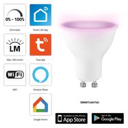 Smart LED colour lamp with Wi-Fi
