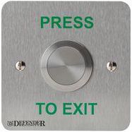 EXIT BUTTON 30MM VANDAL RESISTANT