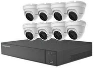 5MP CCTV KIT 8CH H265 DVR 8 DOME 2TB