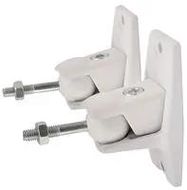 UNIVERSAL SPEAKER MOUNT, WHT, PAIR