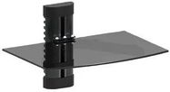 WALL MOUNT SINGLE GLASS SHELF