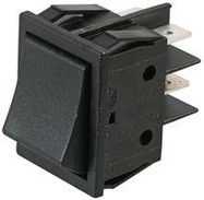 ROCKER SWITCH, DPST, 16A, 250V, PANEL