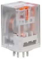 OCTAL 8-PIN RELAY, 10A, 2PCO, 24VAC