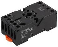 OCTAL 8-PIN RELAY BASE, BLACK