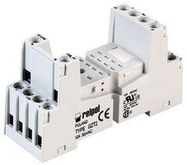 8-PIN INDUSTRIAL RELAY BASE, GREY