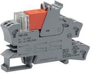 RELAY MODULE, DPDT, 8A, 250VAC, DIN RAIL