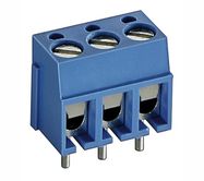 Terminal block;angled;2.5mm2;THT,screw terminals;ways:3;16A