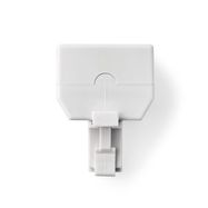 Telecom Wall Box | Connector type: RJ11 | RJ11 Male | 2x RJ11 (4/6) Female | Splitter | ABS | White | Envelope