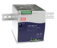 960W three phase industrial DIN rail power supply 48V 20A with PFC, Mean Well