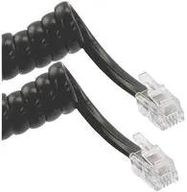 TELEPHONE CABLE, RJ10 PLUG-PLUG, 1.8M